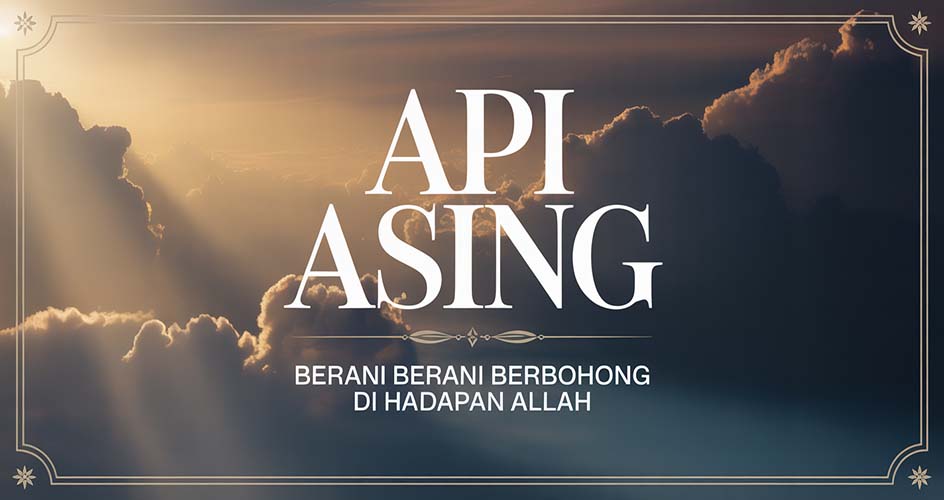 Api Asing Berani Berbohong Di Hadapan Allah